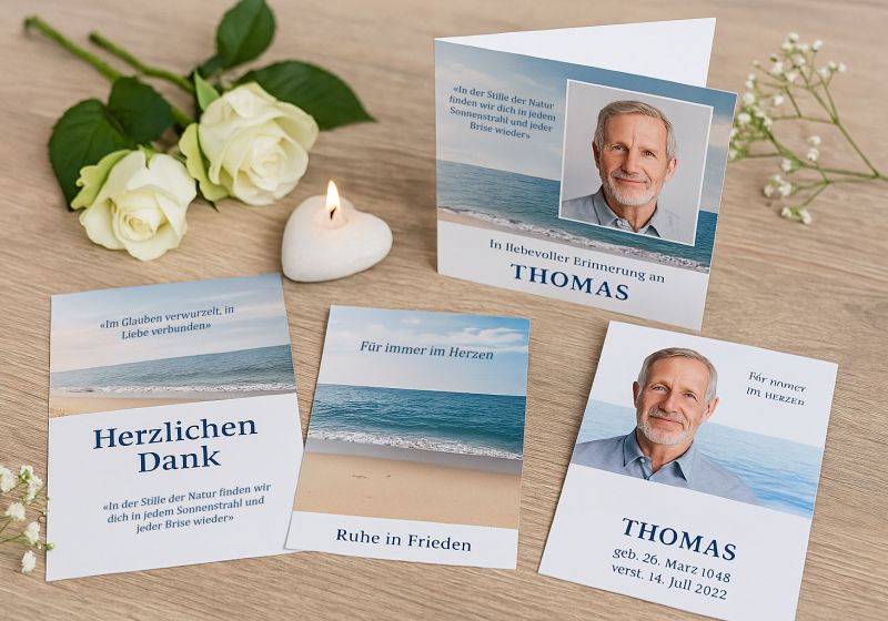 Trauerdruck bei Piet&auml;t Wegmann Aschaffenburg