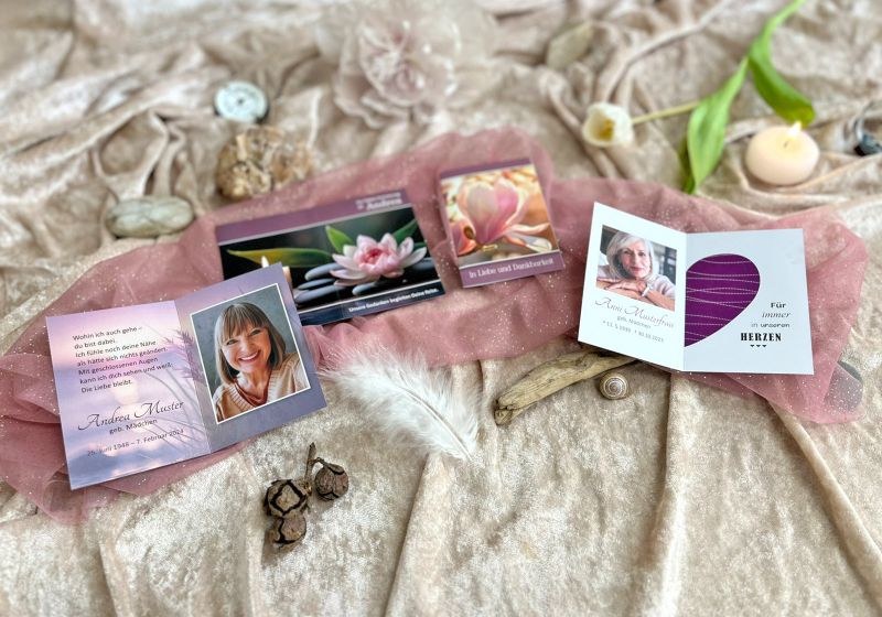 Trauerdruck bei Pietät Wegmann Aschaffenburg