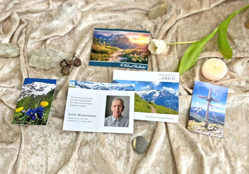 Trauerdruck bei Piet&auml;t Wegmann Aschaffenburg